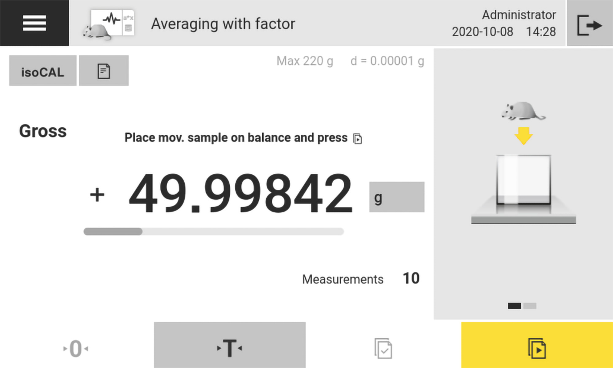 Cubis® II Software Application for Advanced Software Package