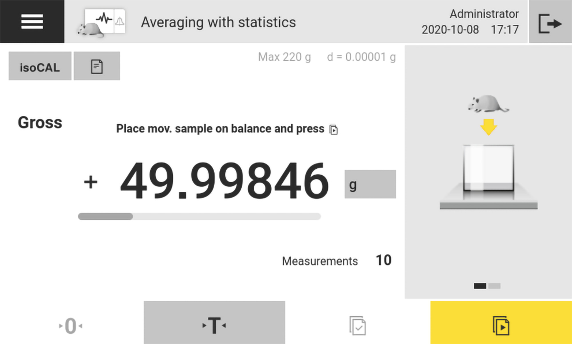 Cubis® II Software Application for Advanced Software Package