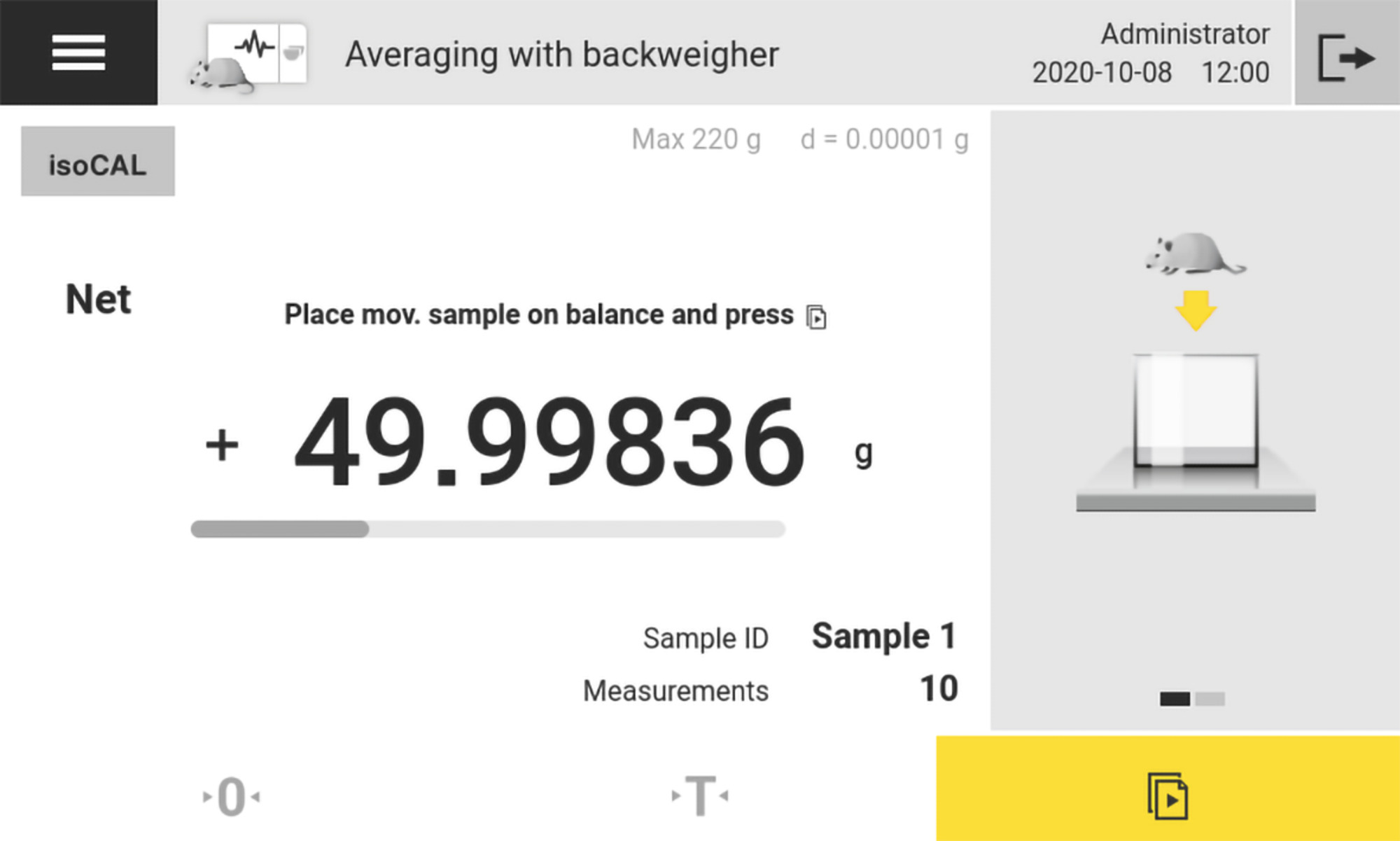 Cubis® II Software Application for Advanced Software Package