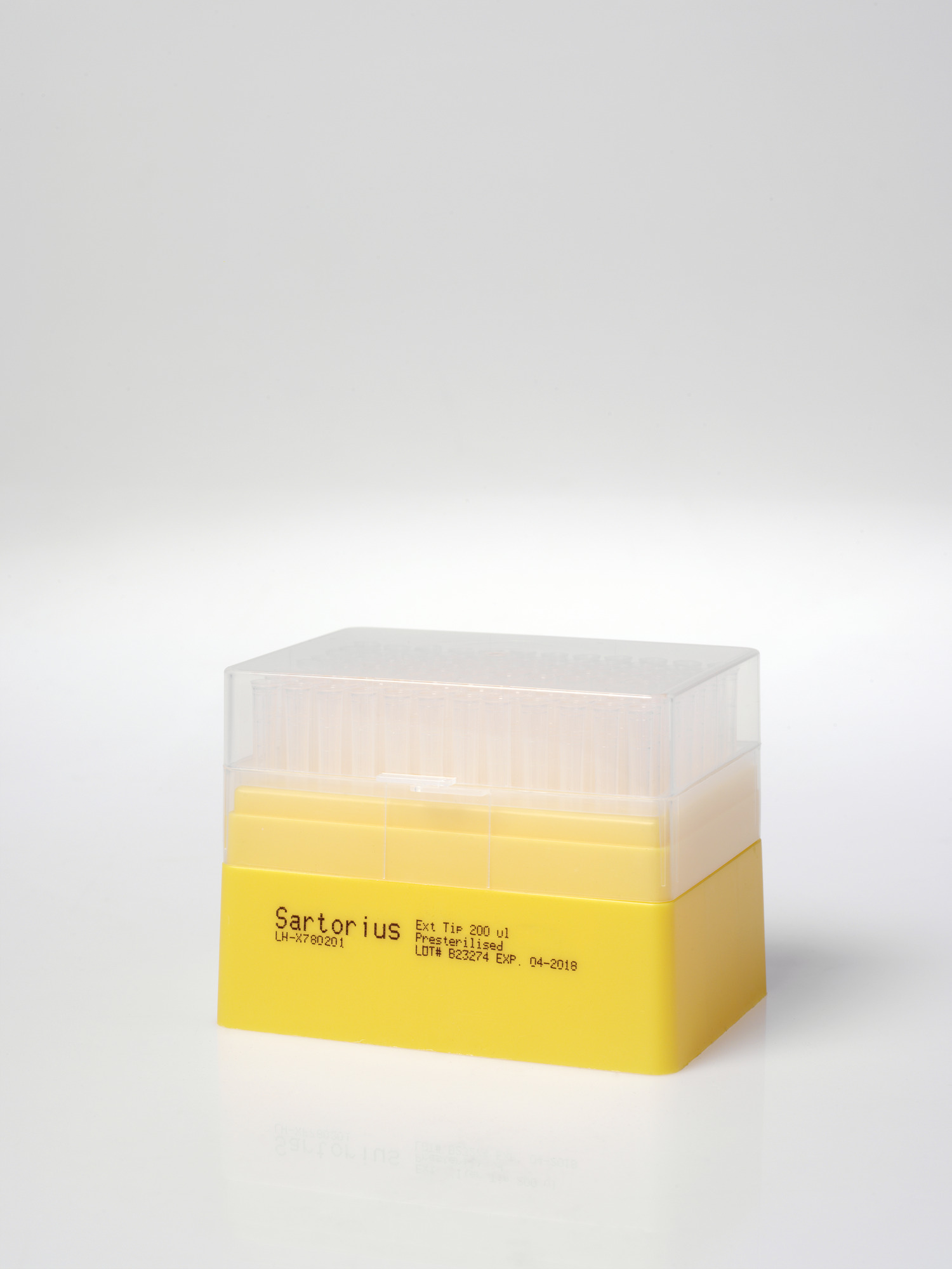 Optifit Extended Pre-Sterlized Pipette Tips, Racked