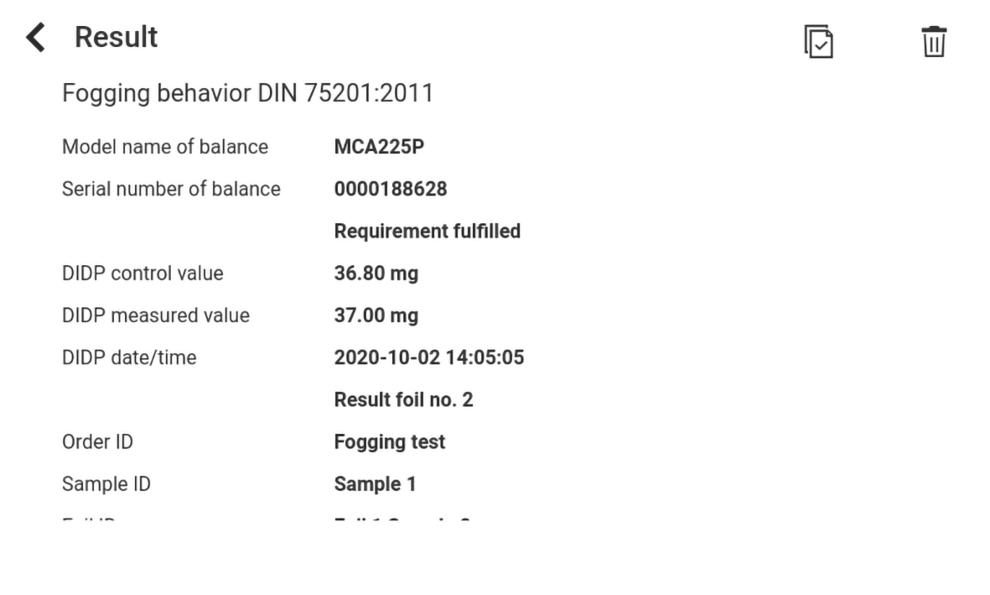 Cubis® II Software Application for Specials Packages