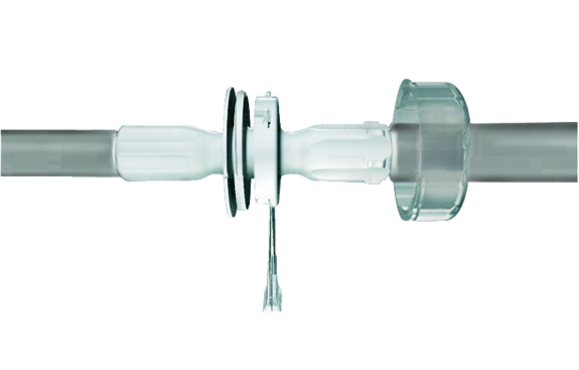 Opta® SFT Male Sterile connector, 1/2" HB. For assembly with TPE tubing