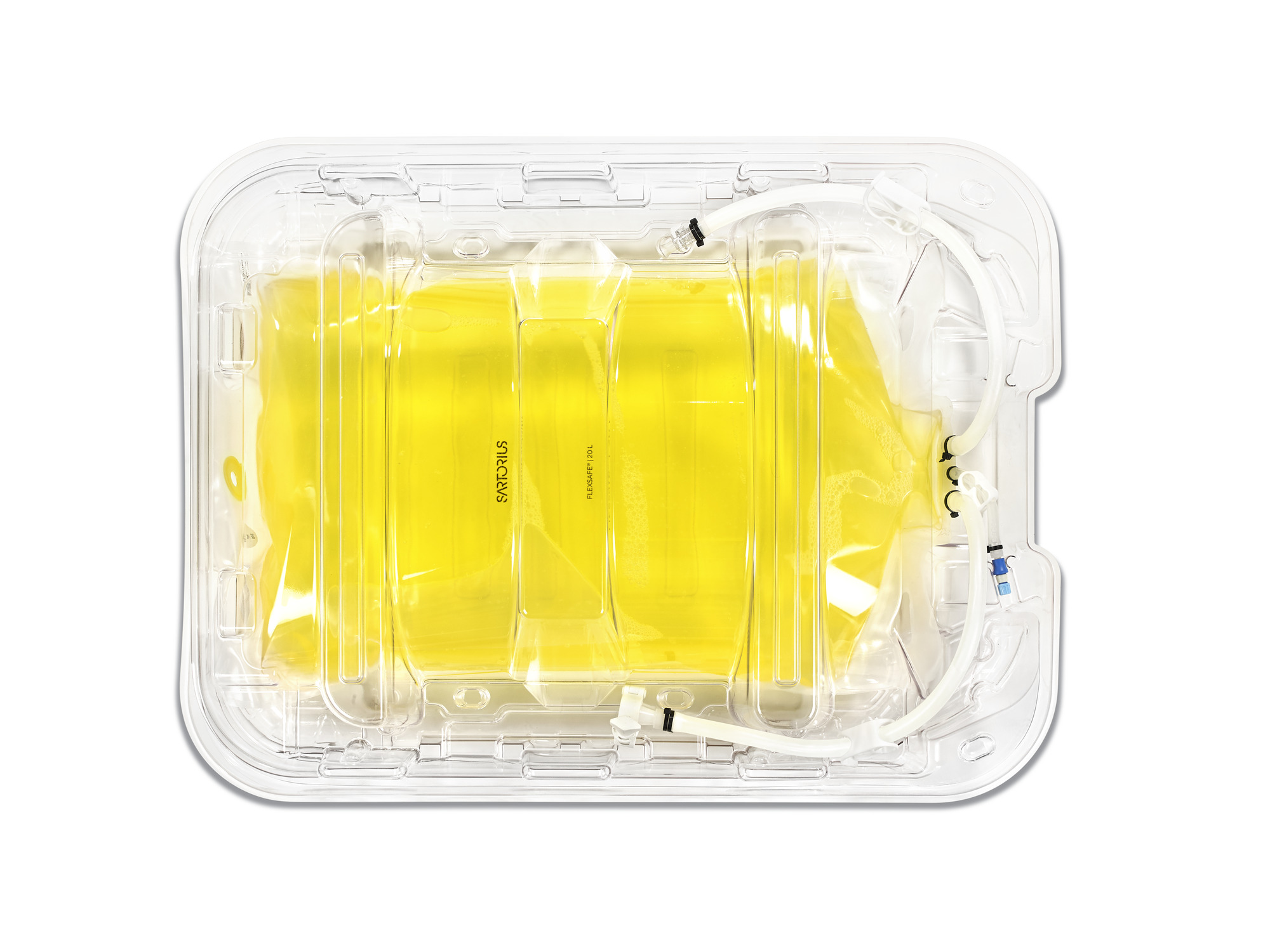 Flexsafe® 2D Bag in Shell - MPC - MPC with Leak Test Line - 20 L