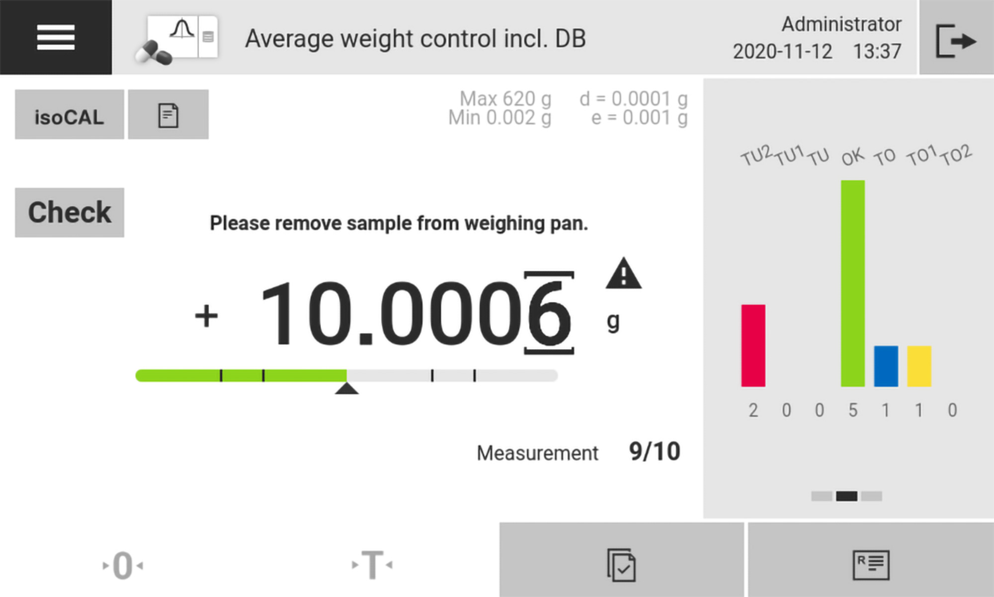 Cubis® II Software Application for Specials Packages