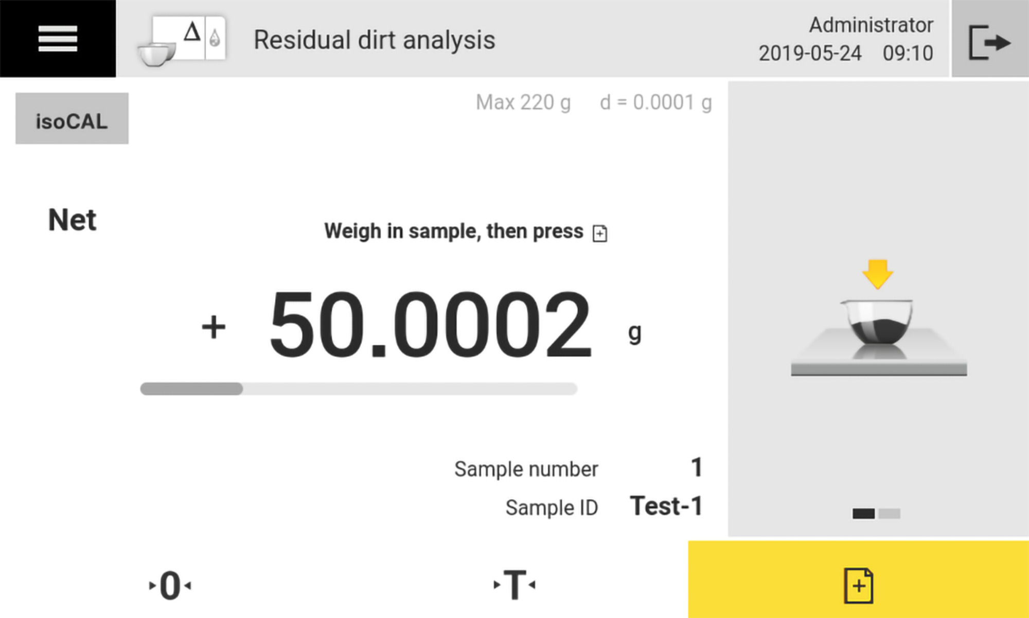 Cubis® II Software Application for Advanced Software Package