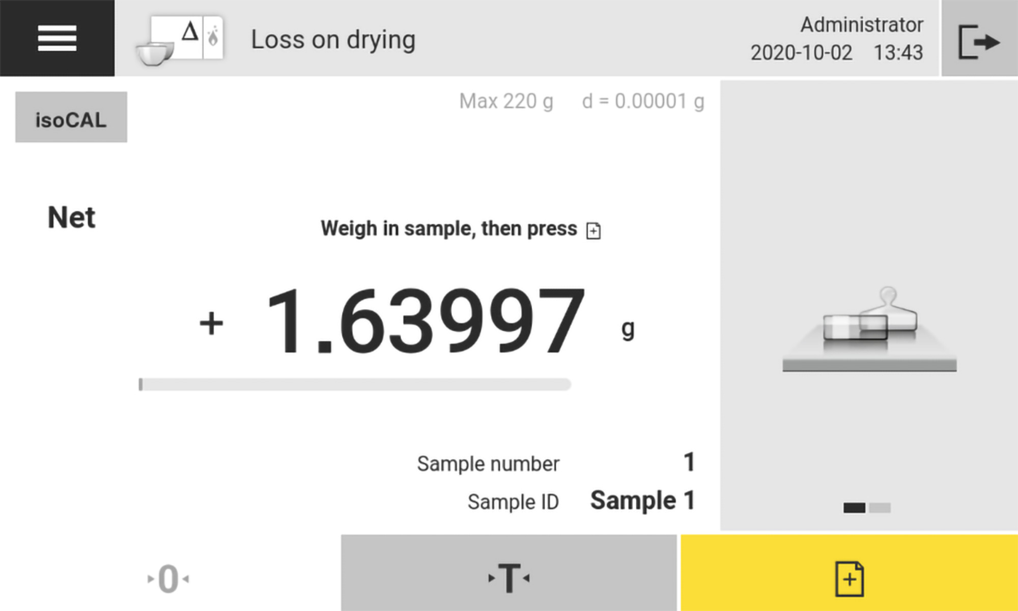 Cubis® II Software Application for Advanced Software Package