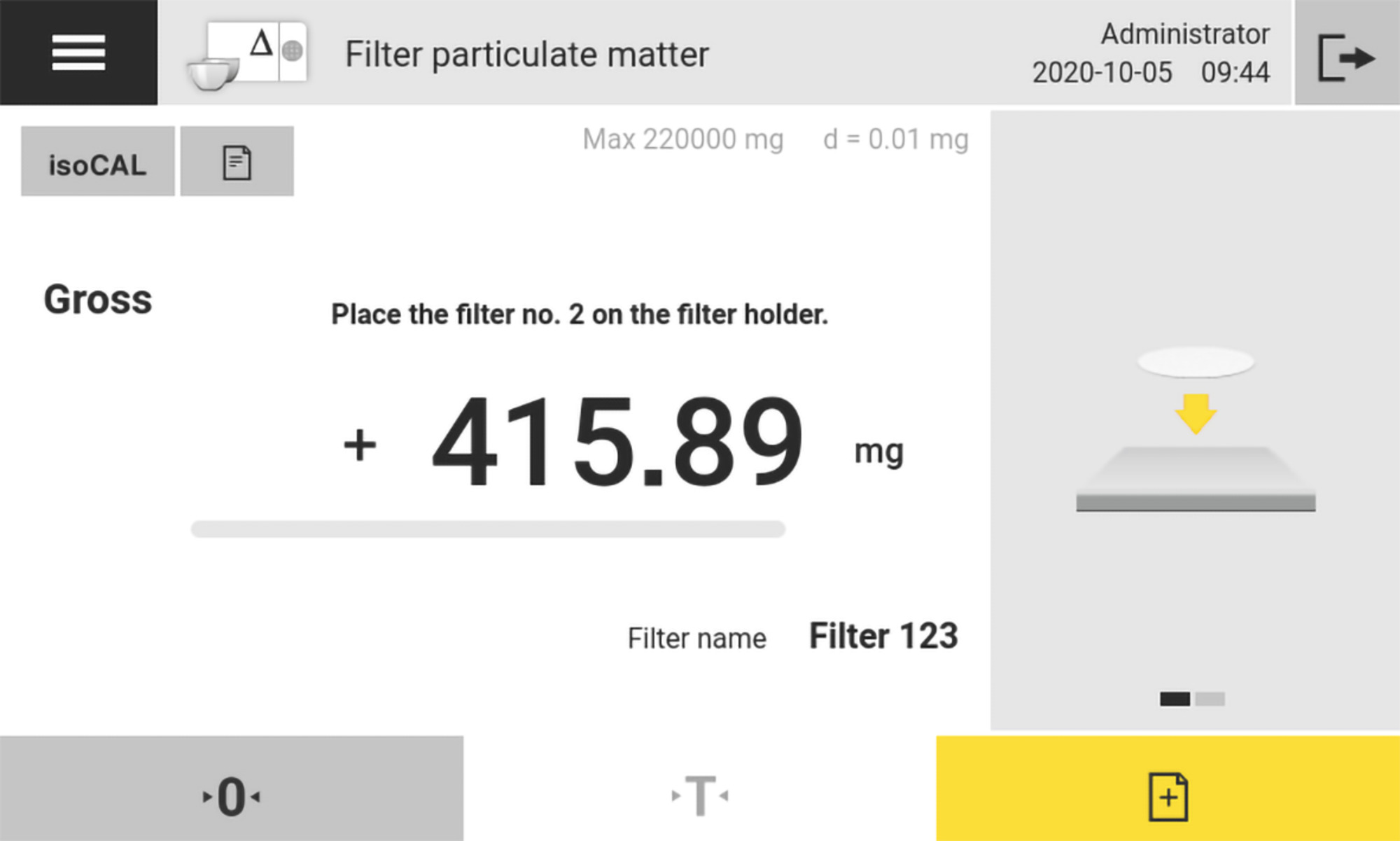 Cubis® II Software Application for Advanced Software Package