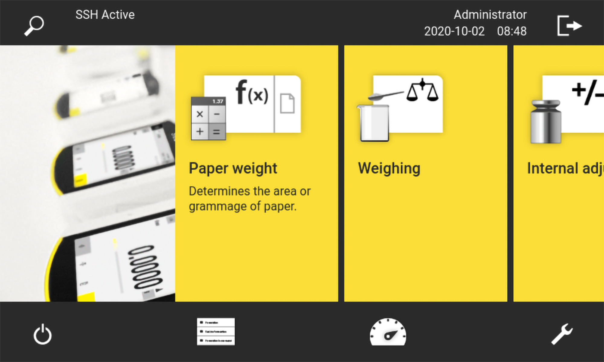 Cubis® II Software Application for Utilities Package