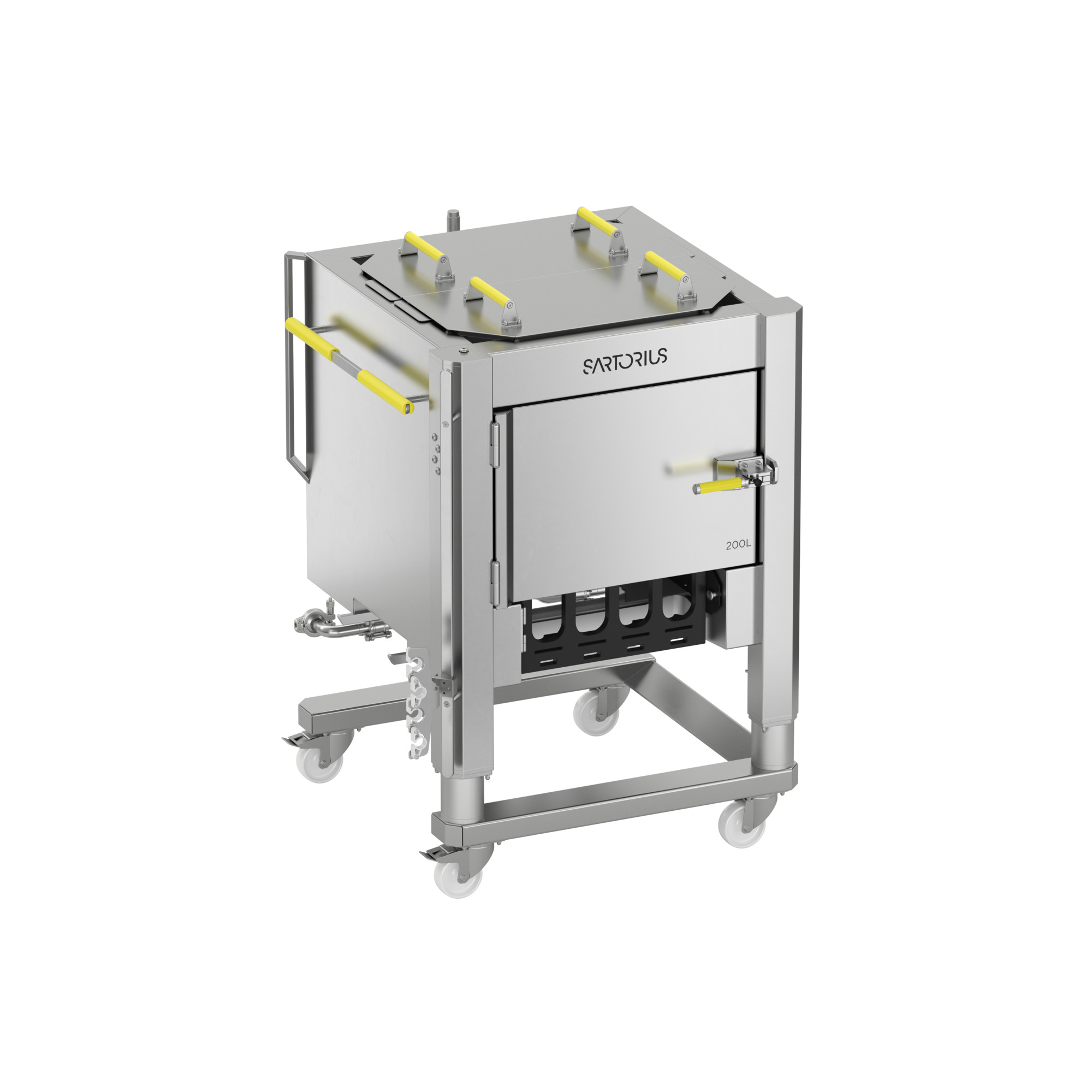 Palletank® for Mixing Jacketed ASME 48Ra (for North America) - 200 L