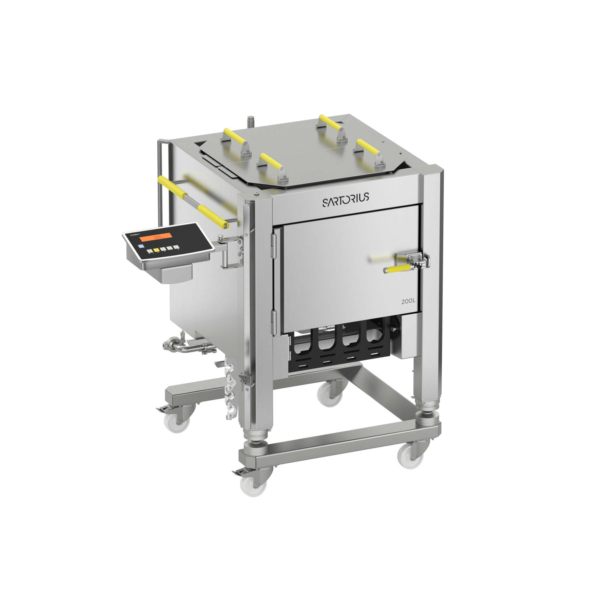 Palletank® for Mixing Jacketed ASME with Weighing 48Ra (for North America) - 200 L