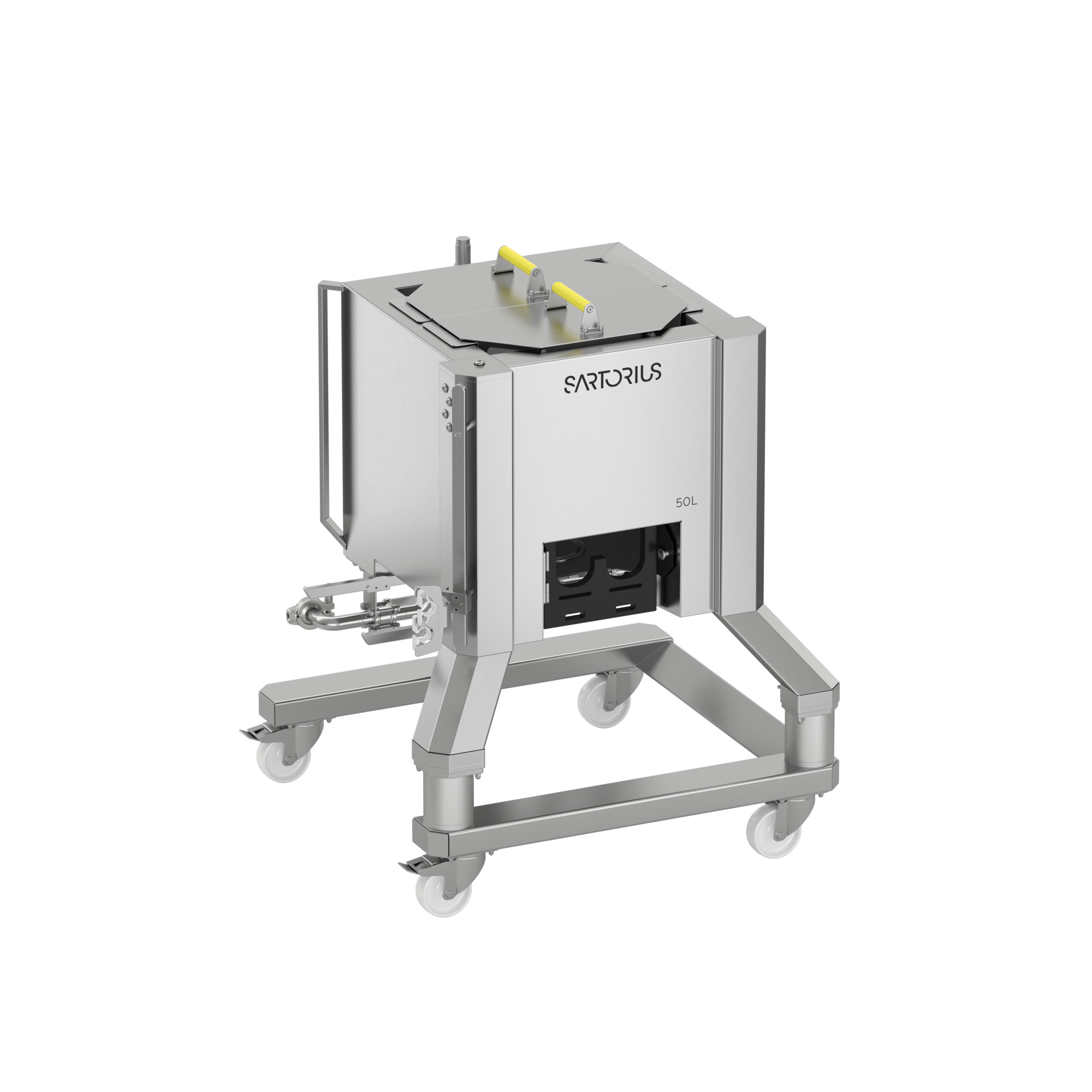 Palletank® for Mixing Jacketed ASME 48Ra (for North America) - 50 L