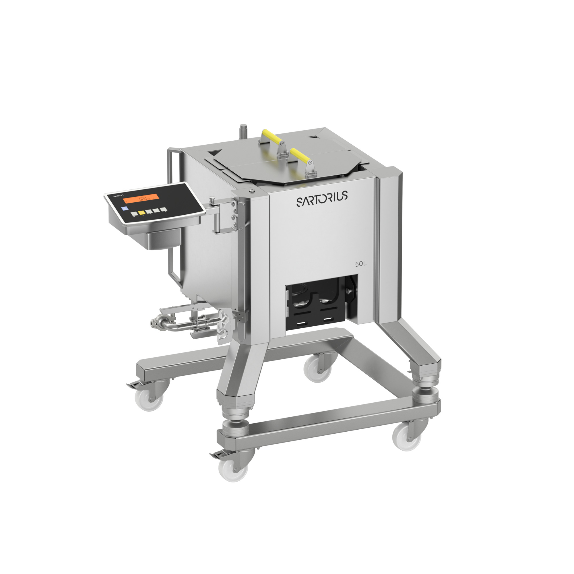 Palletank® for Mixing Jacketed ASME with Weighing 32Ra (for North America) - 50 L