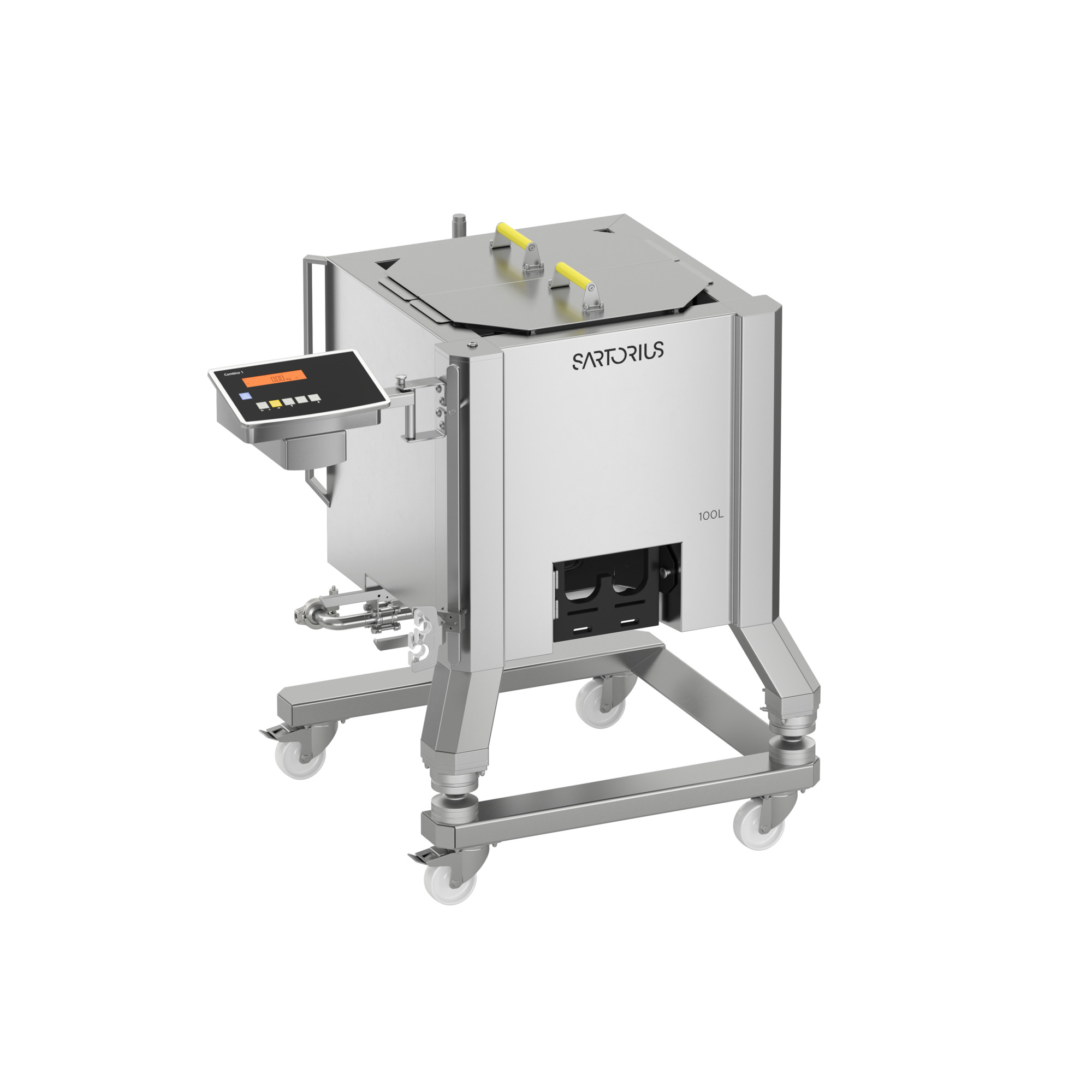 Palletank® for Mixing Jacketed ASME with Weighing 48Ra (for North America) - 100 L
