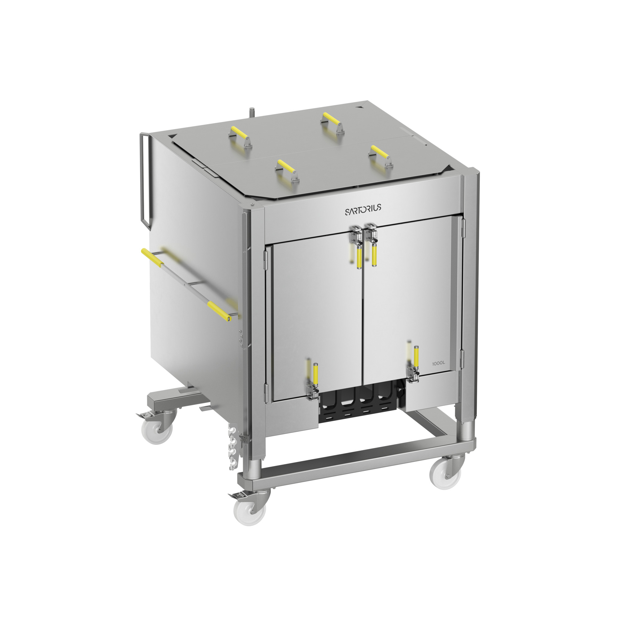 Palletank® for Mixing Jacketed ASME 32Ra (for North America) - 1000 L