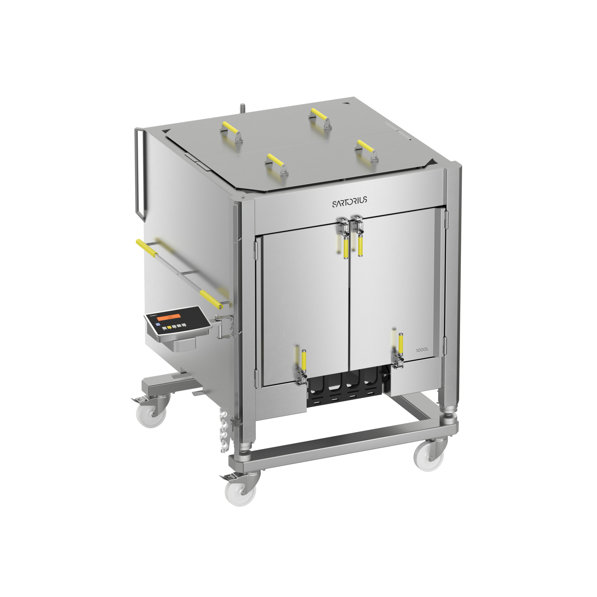 Palletank® for Mixing Jacketed ASME with Weighing 48Ra (for North America) - 1000 L