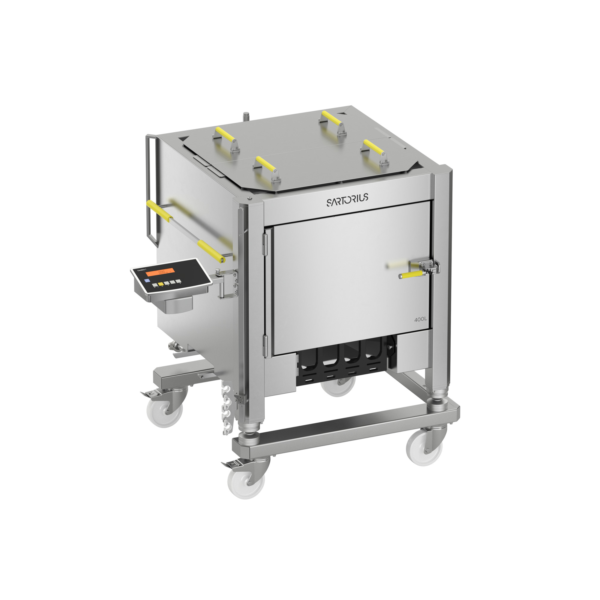 Palletank® for Mixing Jacketed ASME with Weighing 48Ra (for North America) - 400 L