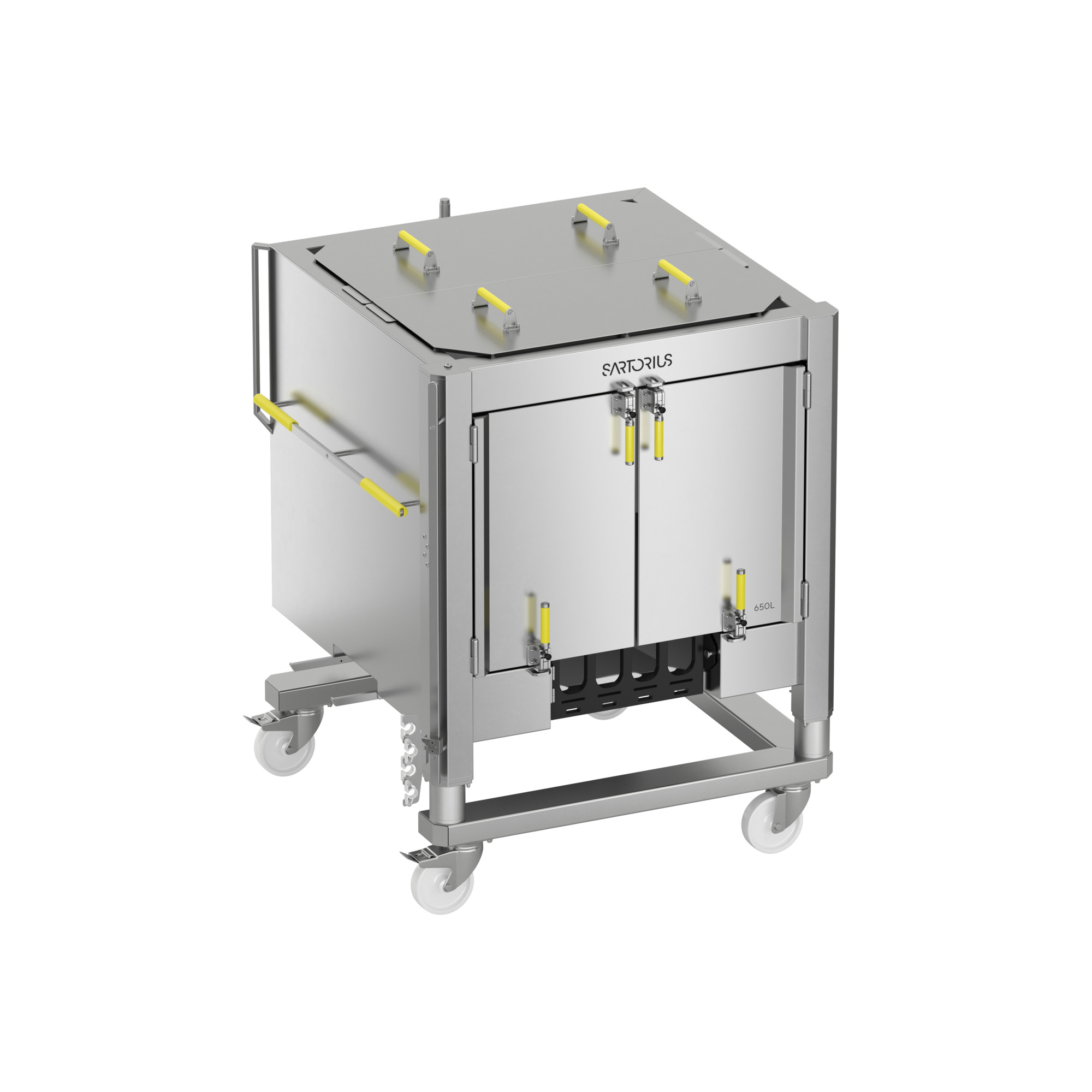 Palletank® for Mixing Jacketed ASME 48Ra (for North America) - 650 L