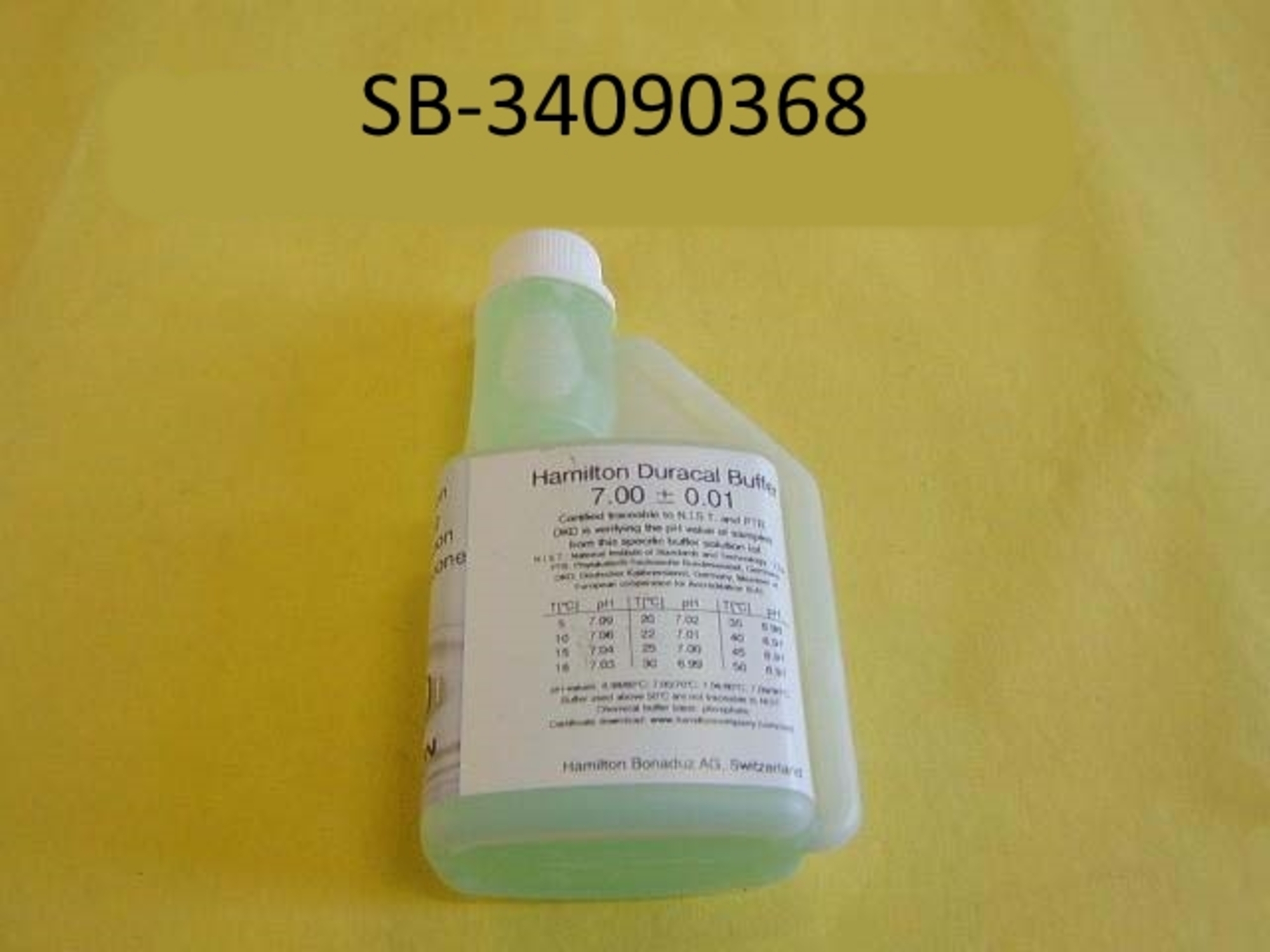 Univessel® Glass - Buffer Solution pH 7, 250 mL Bottle