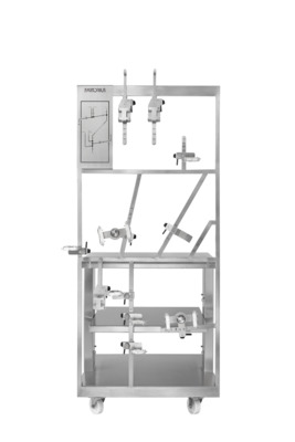 System Rack for PUPSIT Assemblies for single filtration