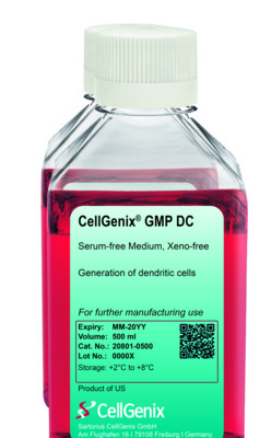 CellGenix® Dendritic Cell Medium GMP grade