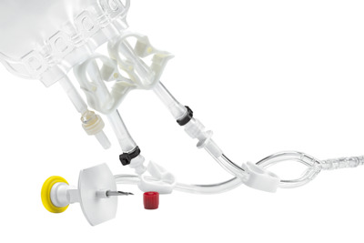 Sterisart® system for liquids in closed, small volume containers
