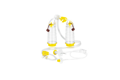 Sterisart® system, with septum, for pre-filled syringes