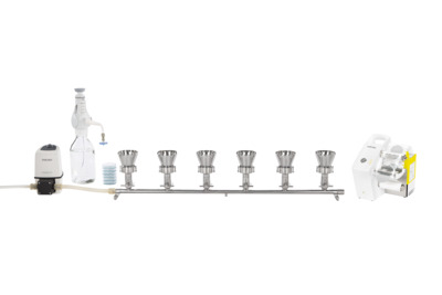 Microsart 6pl Manifold 100 mL Stainless Steel